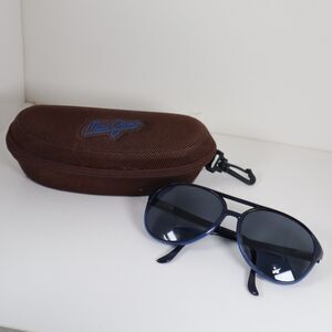 Maui Jim MJ193 Black/Blue Gradient Aviator FRAMES